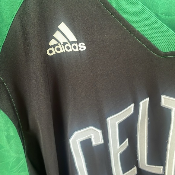BOSTON Celtics  NBA ADIDAS Long Sleeve WARM UP Jersey 2xl - Picture 7 of 9